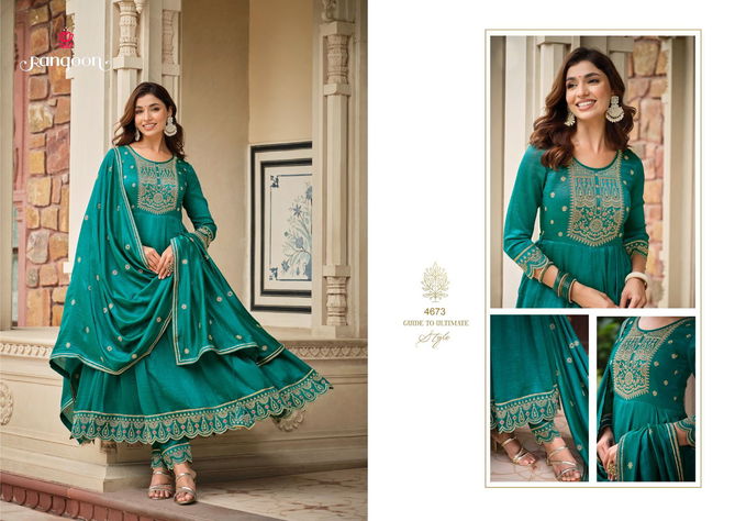 Kalyani By Rangoon Anarkali Readymade Suits Catalog